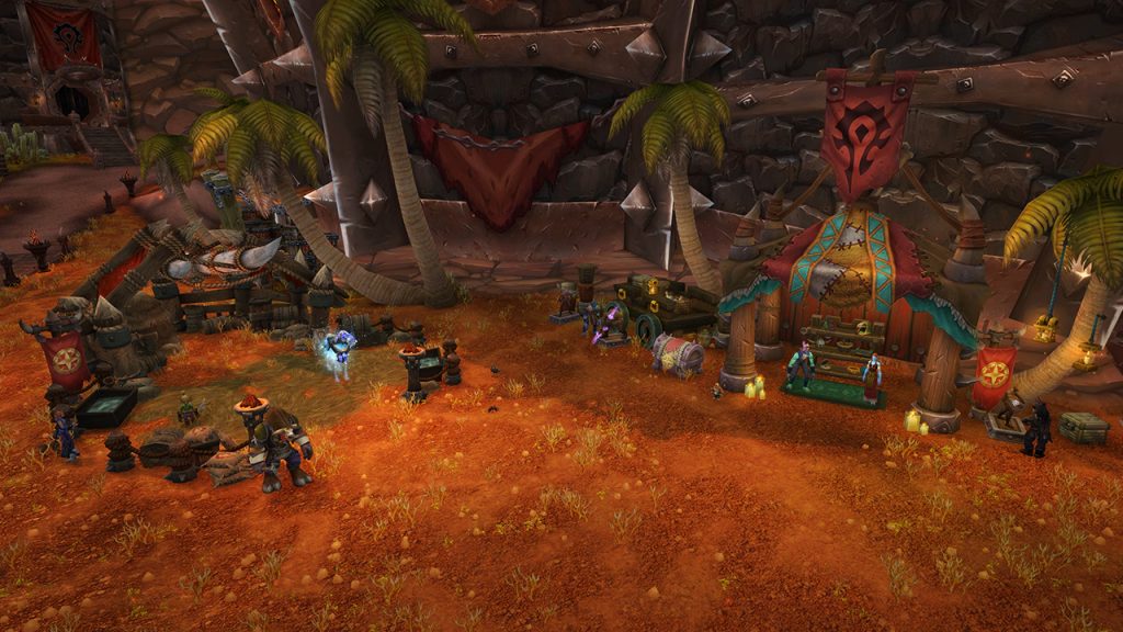 Le comptoir Zen’Shari d’Orgrimmar